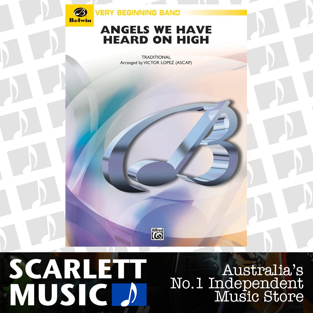 Angels We Have Heard on High Concert Band Sheet Music Grade 1 — view 2