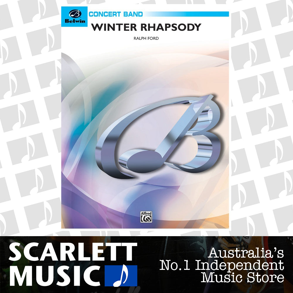 Winter Rhapsody Concert Band Sheet Music Grade 3 — view 2