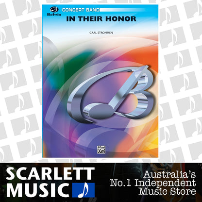 In Their Honor Concert Band Gr 3 — view 2