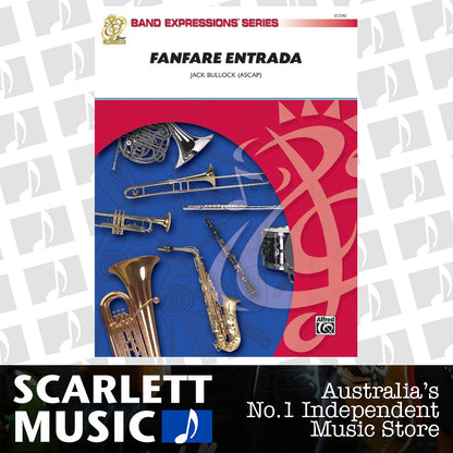 Fanfare Entrada Concert Band Gr 1.5 Conductor Score — view 2