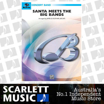 Santa Meets the Big Bands Concert Band Sheet Music Grade 2.5 — view 2