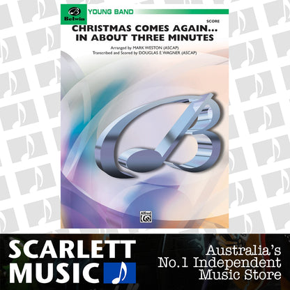 Christmas Comes Again Concert Band Gr 2 Conductor Score — view 2
