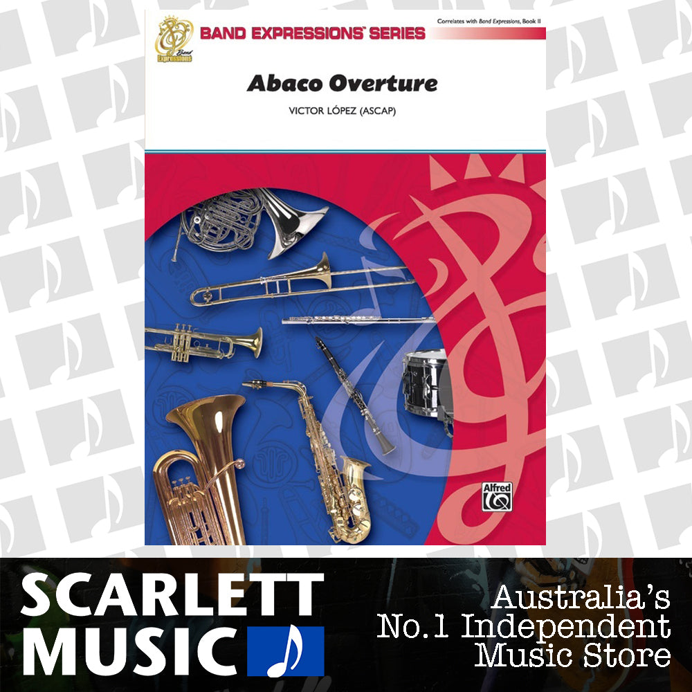 Abaco Overture Concert Band Sheet Music Grade 2.5 — view 2