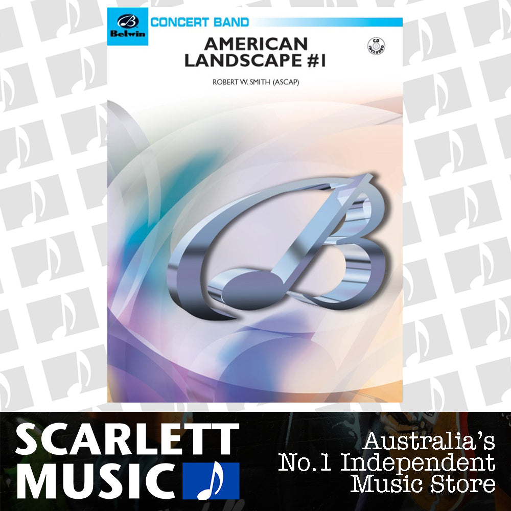 American Landscape No 1 Concert Band Sheet Music Grade 3 — view 2