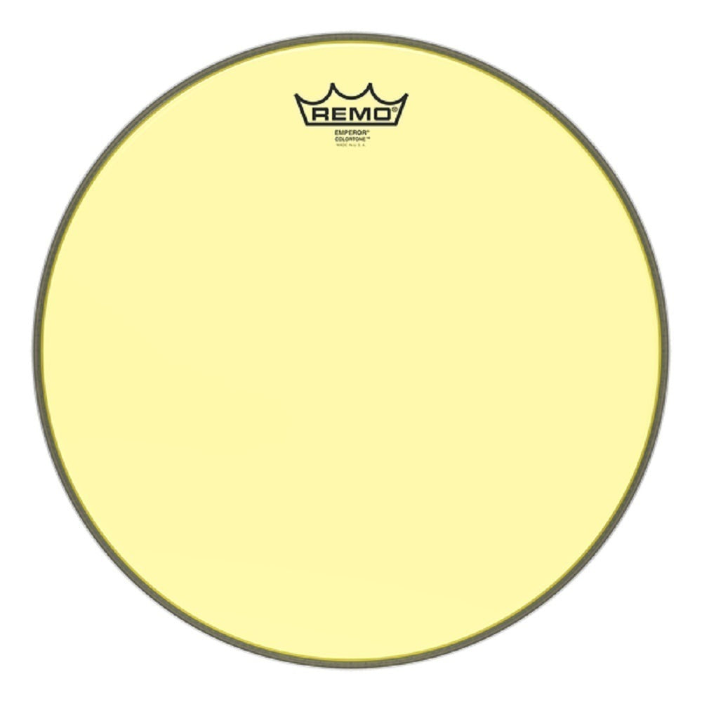 Remo 16" Emperor Colortone Yellow Drum Head