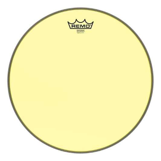 Remo 16" Emperor Colortone Yellow Drum Head