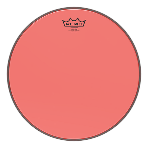 Remo BE-0318-CT-RD - Emperor Colortone Red - 18”
