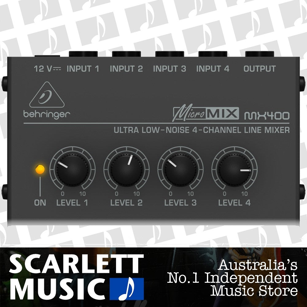 Behringer MX400 Micromix 4 Channel Passive Mixer — view 2