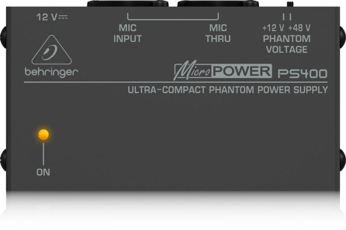 Behringer PS400 MicroPower Phantom Power Preamp