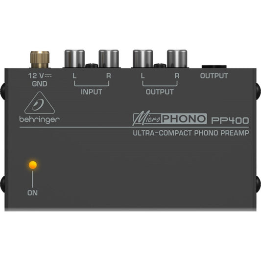 Behringer PP400 Microphono Phono Preamp