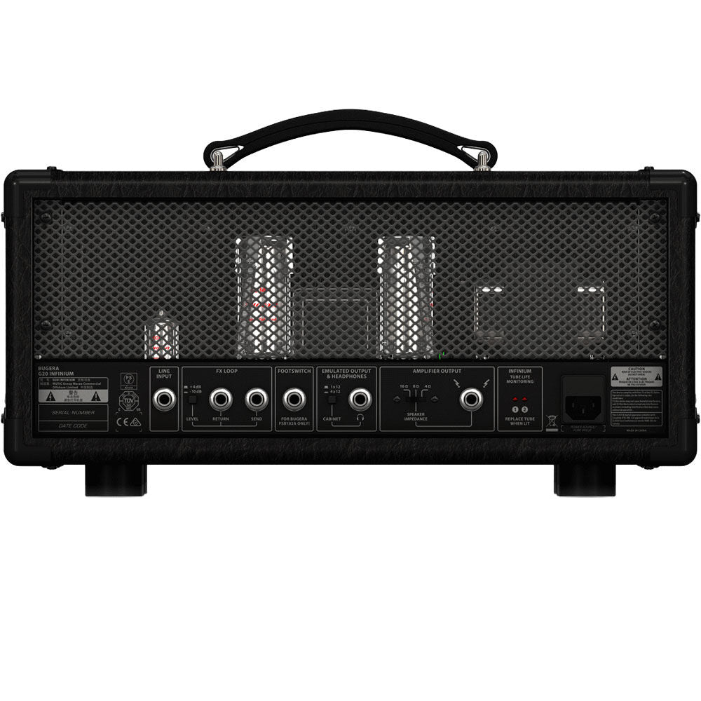 Bugera G20 Infinium 20-Watt All-Tube Guitar Amp Head with Reverb and Morph EQ — view 2