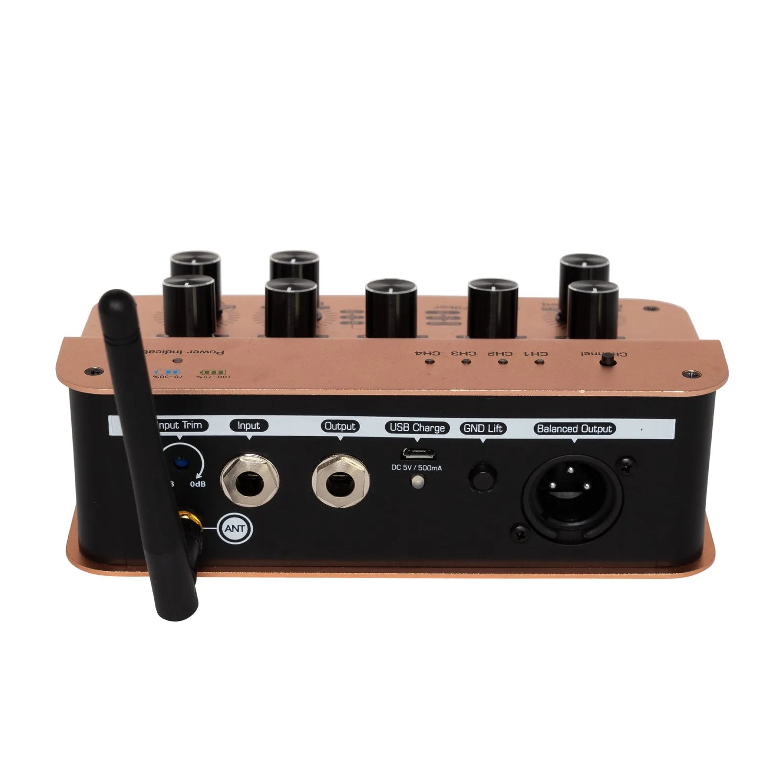 Belcat Charisma Wireless Acoustic Guitar Preamp with UHF Receiver and Carry Case — view 4