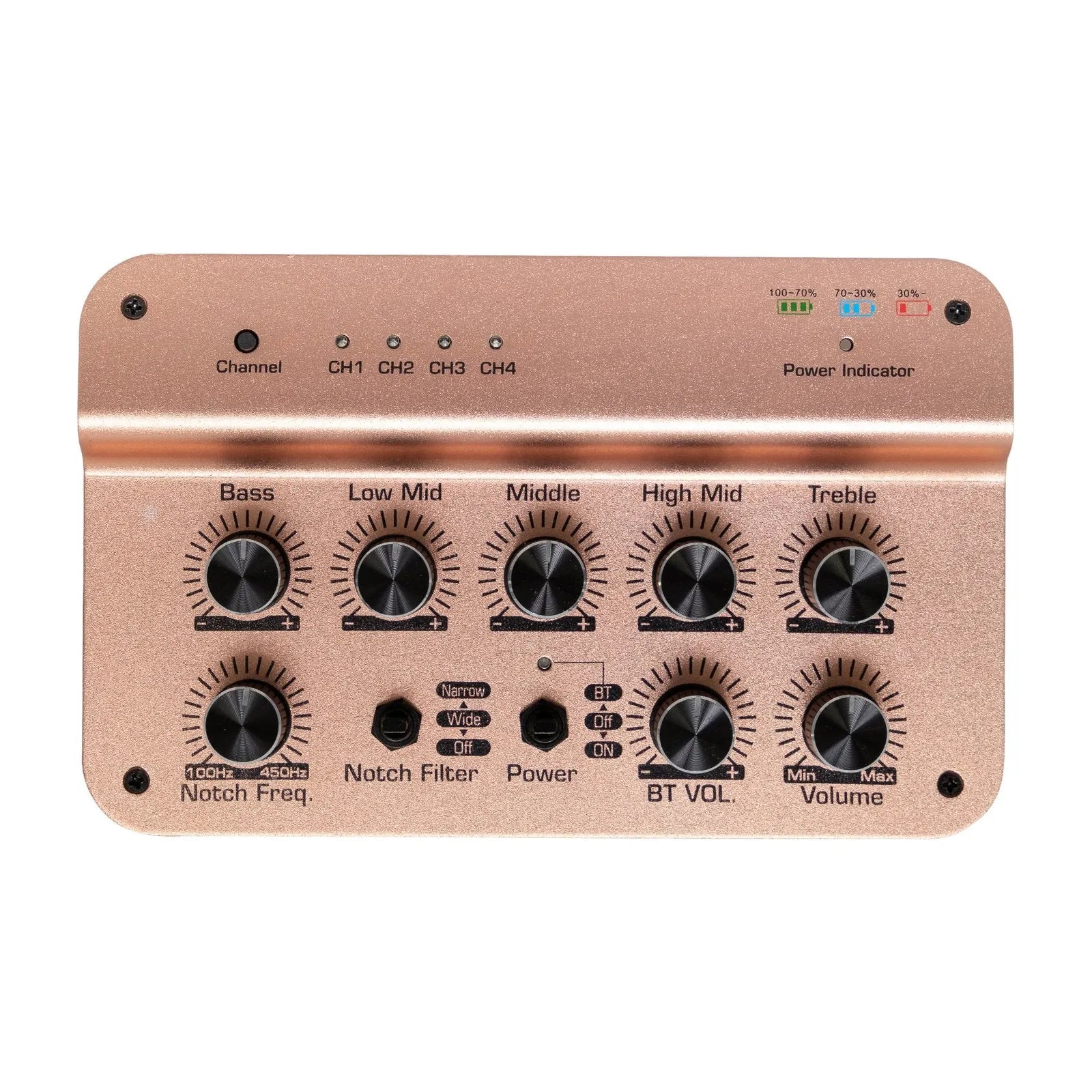 Belcat Charisma Wireless Acoustic Guitar Preamp with UHF Receiver and Carry Case — view 2