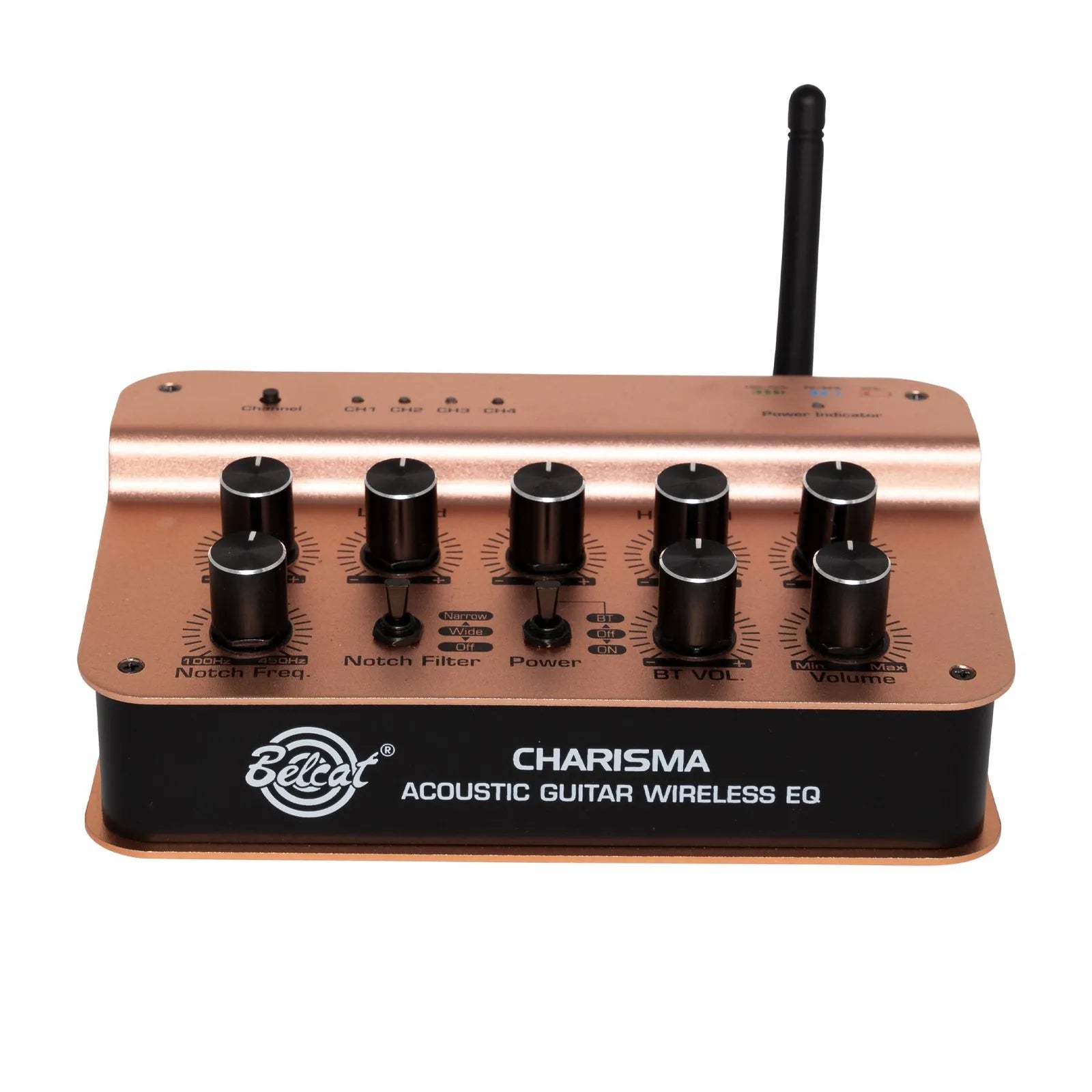 Belcat Charisma Wireless Acoustic Guitar Preamp with UHF Receiver and Carry Case — view 3