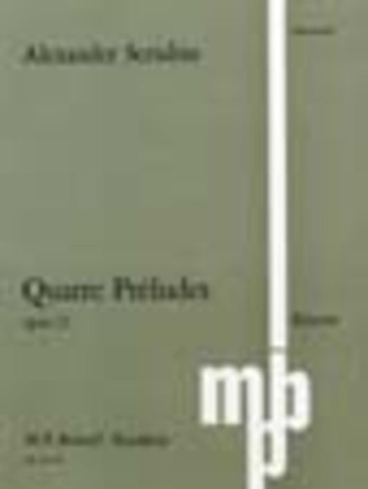 Preludes 4 Op 22 Book