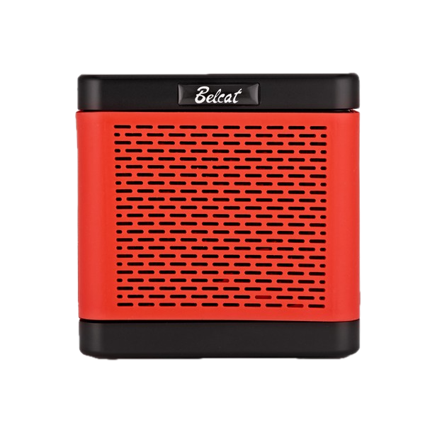 Belcat Q-Box Portable Guitar Amplifier with 3" Hi-Fi Speaker, Aux Input, Headphone Output, Clean & Drive Modes, Battery or DC Powered