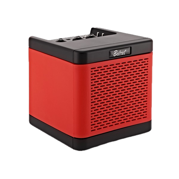 Belcat Q-Box Portable Guitar Amplifier with 3" Hi-Fi Speaker, Aux Input, Headphone Output, Clean & Drive Modes, Battery or DC Powered — view 2