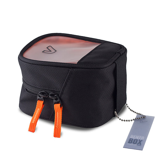 Gruv Gear Bento Box Half Length Tall, Classic Black / Orange
