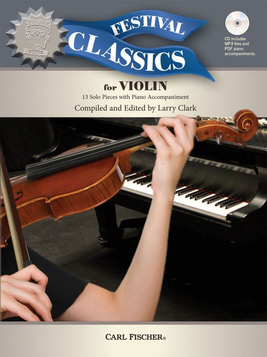 Festival Classics for Violin with Piano Accompaniment and Data CD