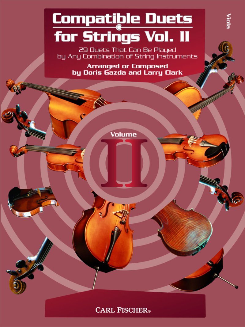 Compatible Duets for Strings, Vol. 2 — Viola — arr. Gazda & Clark (Carl Fischer)