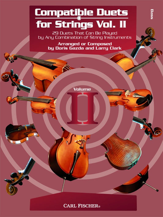 Compatible Duets for Strings, Vol. 2 — Double Bass — arr. Gazda & Clark (Carl Fischer)