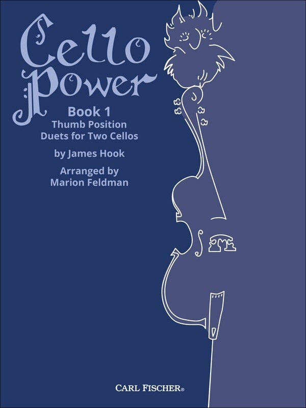 Cello Power Bk 1 Thumb Postion Duets (Carl Fischer)