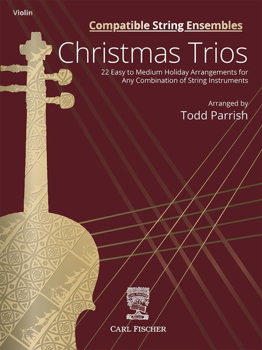 Compatible String Ensembles Christmas Trios Violin