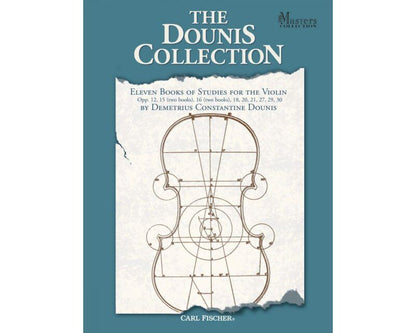 Dounis Collection: 11 Books of Studies for Violin by Demetrius Constantine Dounis