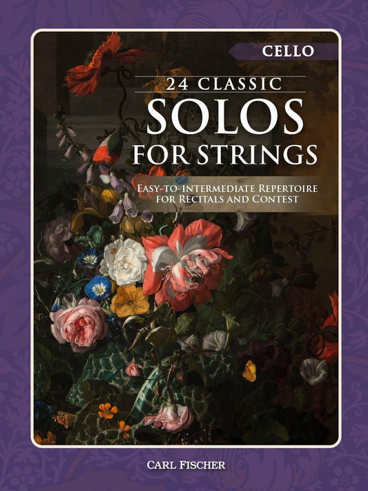 24 Classic Solos for Cello by Various Composers - Carl Fischer BF176