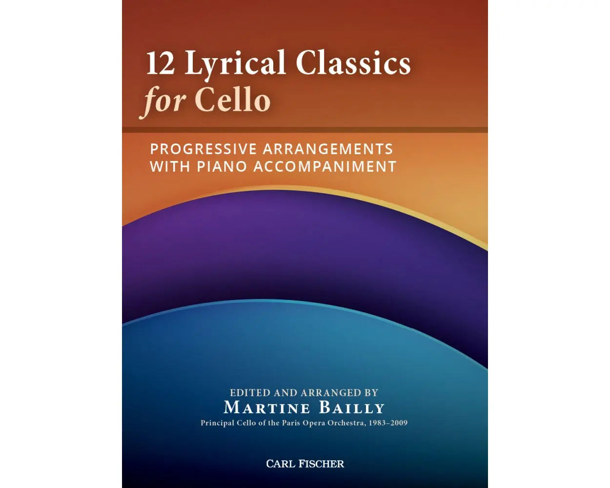 12 Lyrical Classics for Cello - Fischer BF186