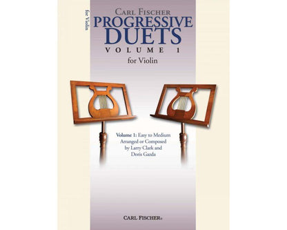 Progressive Duets Vol 1 for Violin by Doris Gazda & Larry Clark, Carl Fischer, 32 pages — view 2