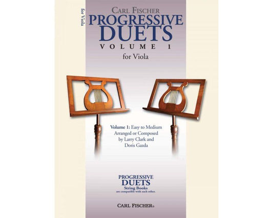 Progressive Duets Vol 1 for Viola, 32 Pages, Published by Carl Fischer