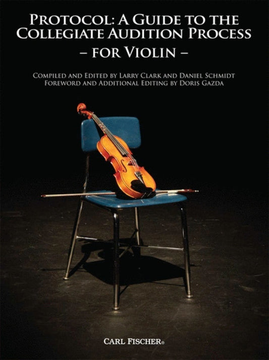 Protocol Guide To Audition Process Violin Book