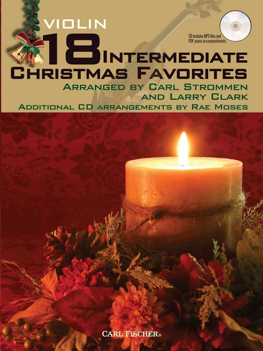 18 Intermediate Christmas Favourites for Violin with CD - Fischer