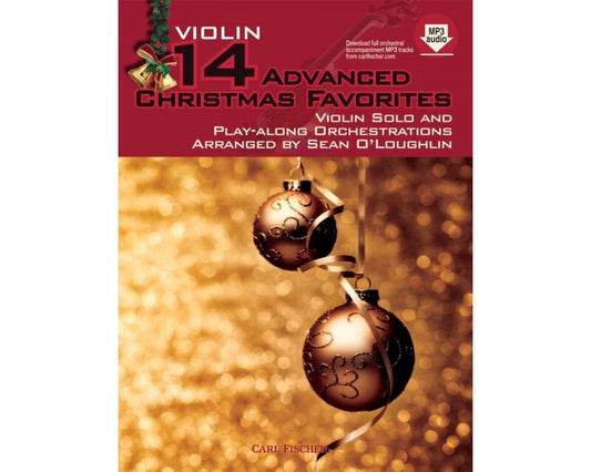 14 Advanced Christmas Favorites for Violin Book and CD