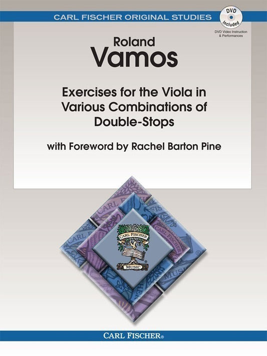 Exercises For Viola Various Combinations Double Stops (Softcover Book/DVD) Book