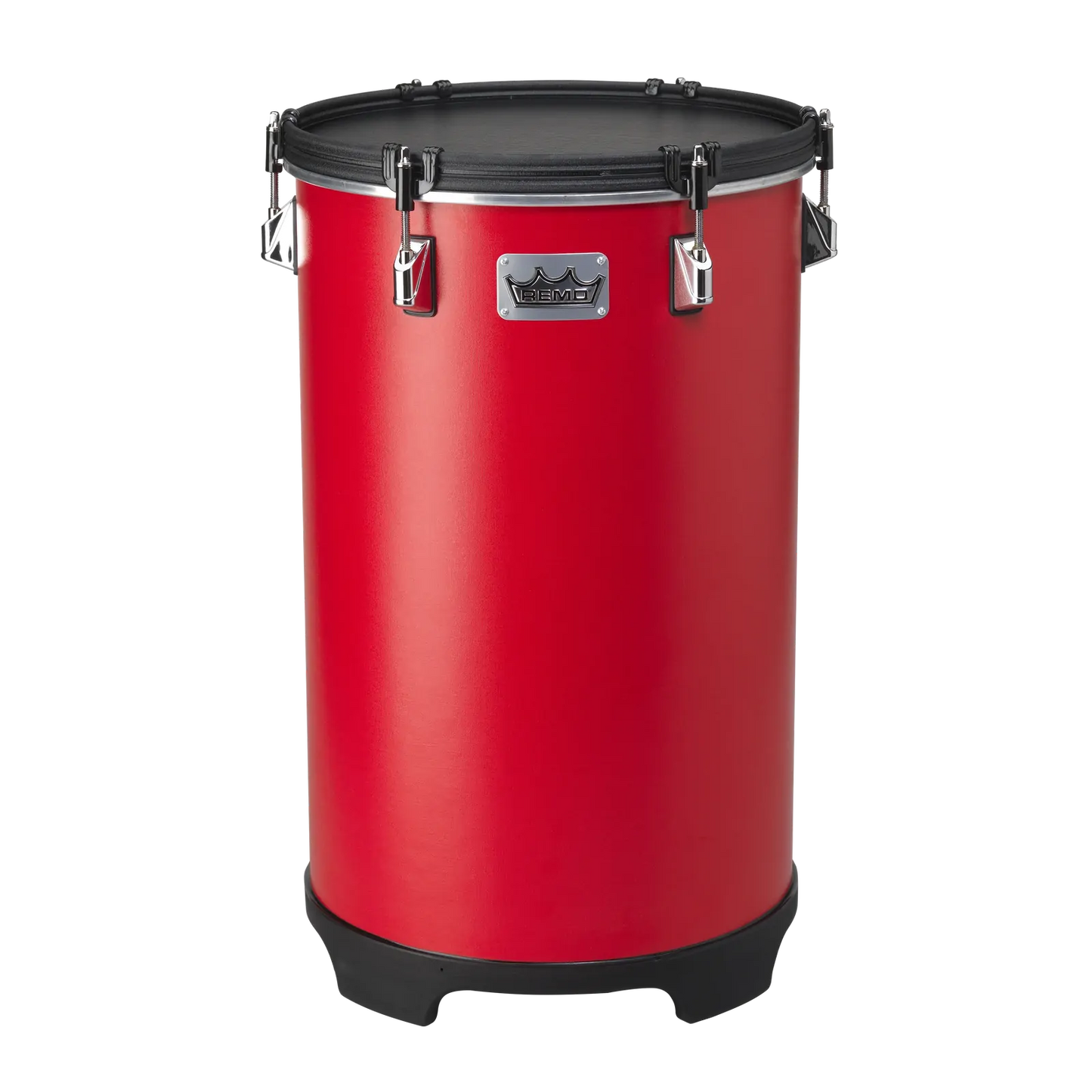 Remo 12 Inch Bahia Bass Drum Key-Tuned - Gypsy Red