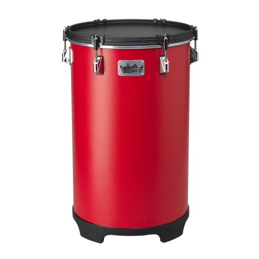 Remo 12 Inch Bahia Bass Drum Key-Tuned - Gypsy Red