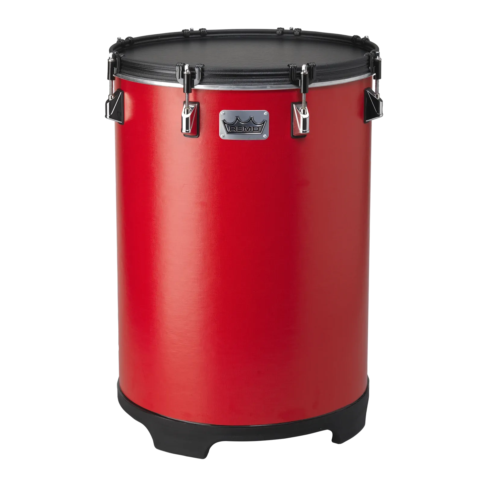 Remo 14 Inch Bahia Bass Drum - Key-Tuned, Gypsy Red