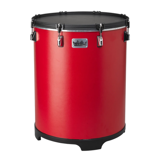 Remo 16 Inch Bahia Bass Drum Key-Tuned - Gypsy Red