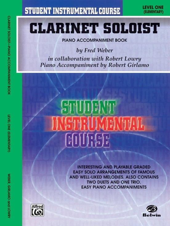 Clarinet Soloist Piano Accomp 1