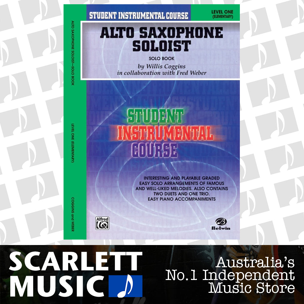 Alto Sax Soloist Book 1 (Updated) — view 2