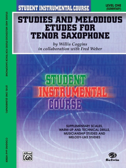 Studies and Etudes for Tenor Saxophone 1 (UPDA)