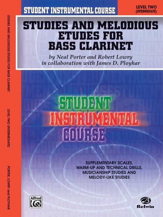 Studies and Etudes for Bass Clarinet Volume 2