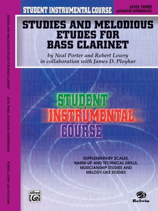 Studies and Etudes for Bass Clarinet 3 U