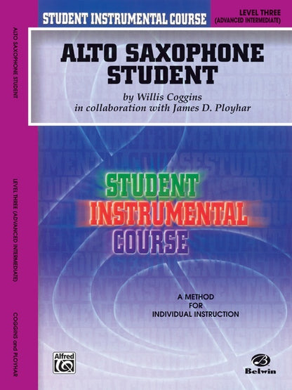 Alto Sax Student Book 3 Updated