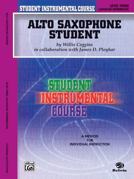 Alto Sax Student Book 3 Updated