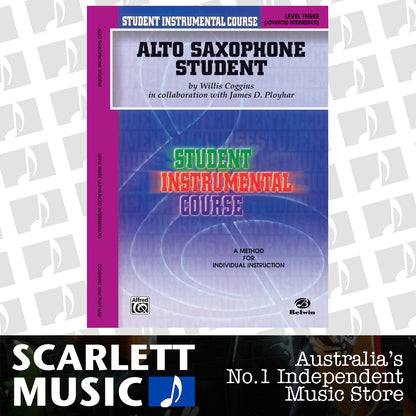 Alto Sax Student Book 3 Updated — view 2