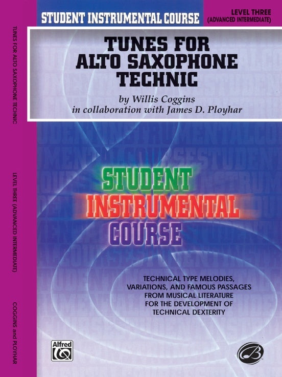 Tunes for Technic A Sax 3 - Saxophone Sheet Music