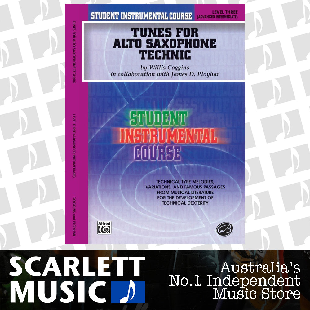 Tunes for Technic A Sax 3 - Saxophone Sheet Music — view 2